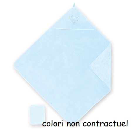 Cape de bain Bamboo 90x90cm POCUS Olaf-370POCUS63BU1